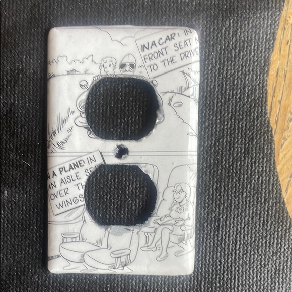 Other - Cartoon Print Outlet Cover